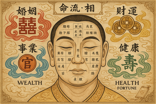 看面相预知姻缘/财富/事业/健康