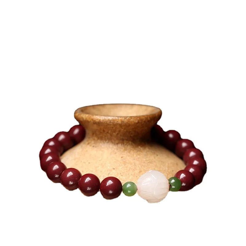 High-grade Jewelry Peace and Joy Bracelet Female Lucky Beads Year Of Life Bracelet Amulet Attracts Wealth