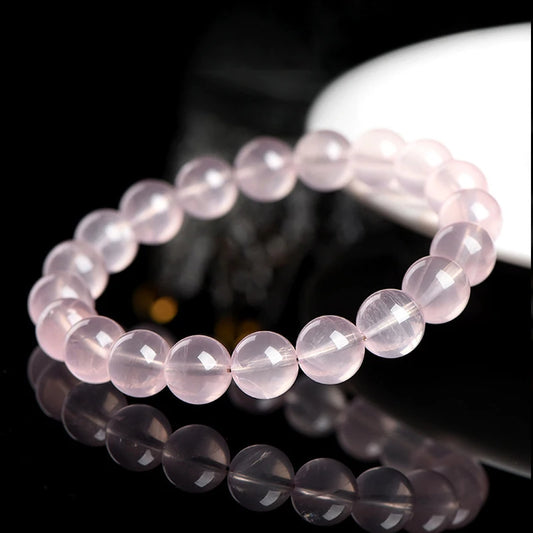 Natural Light Purple Brazilian Amethyst Bracelet|Mystic Luck Jewel