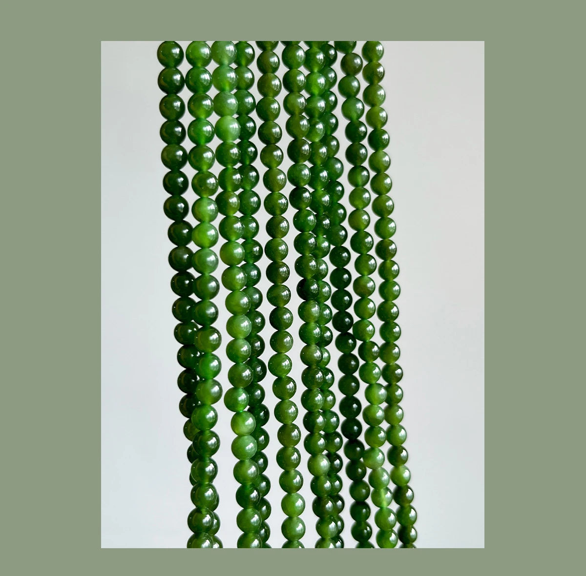 Hotan Jade Green Jasper Bracelet Jade Hand String Onyx Bracelet 925 Sterling Silver Fashion Jewelry for Women Gift Wholesale
