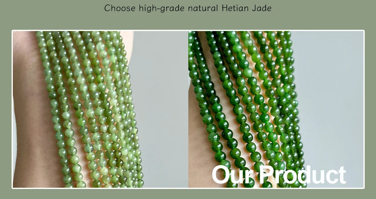Hotan Jade Green Jasper Bracelet Jade Hand String Onyx Bracelet 925 Sterling Silver Fashion Jewelry for Women Gift Wholesale