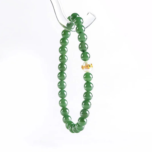 Hetian Jade & Jasper Pearl Bracelet – Ancient Style