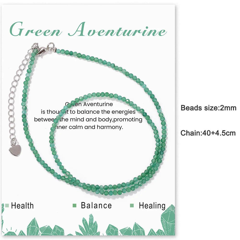 Green Aventurine Reiki Healing Bead Bracelet Unisex