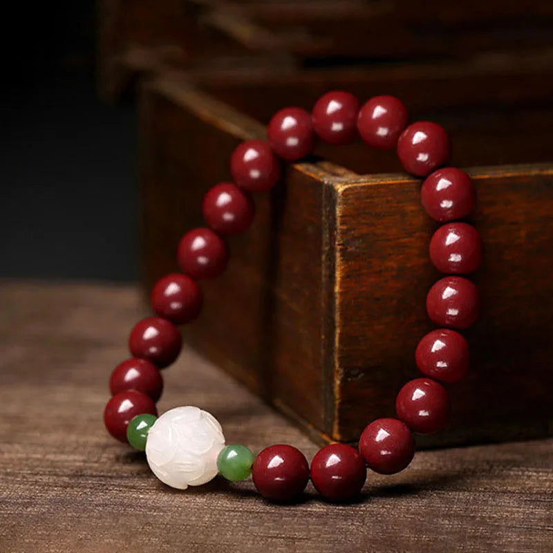 High-grade Jewelry Peace and Joy Bracelet Female Lucky Beads Year Of Life Bracelet Amulet Attracts Wealth