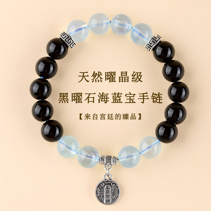 Five Elements Wealth God Crystal Bracelet | Balance Energy & Attract Prosperity