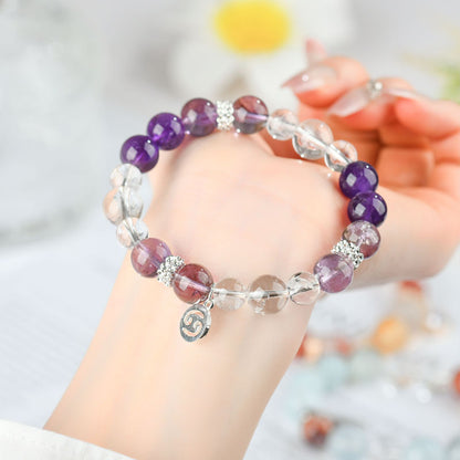 Twelve Constellations Natural Crystal Bracelet｜Spiritual Fortune & Cosmic Protection Jewelry