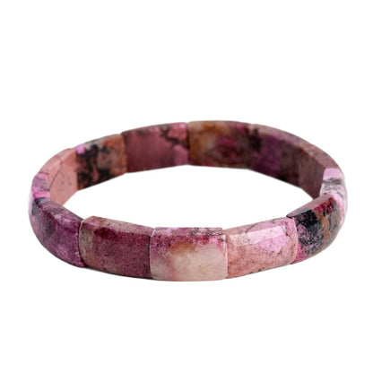 Natural Sodalite Crystal Irregular Bracelet | Elegant Women's Spiritual Jewelry for Harmony and Luck