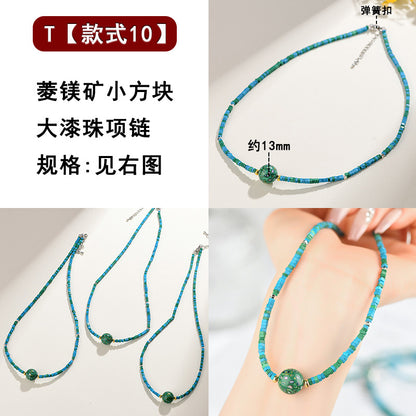 Antique Buddhist Prayer Beads Necklace with Agarwood and Red Sandalwood - Spiritual Meditation Accessory