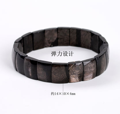 Natural Crystal Gold Fortune Stone Bracelet - Women's Wealth & Luck Charm