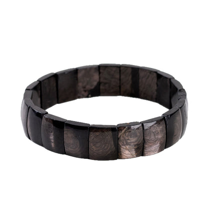 Natural Crystal Gold Fortune Stone Bracelet - Women's Wealth & Luck Charm