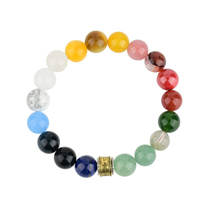 Five Elements Energy Balance Bracelet | Crystal Agate Harmony for Couples