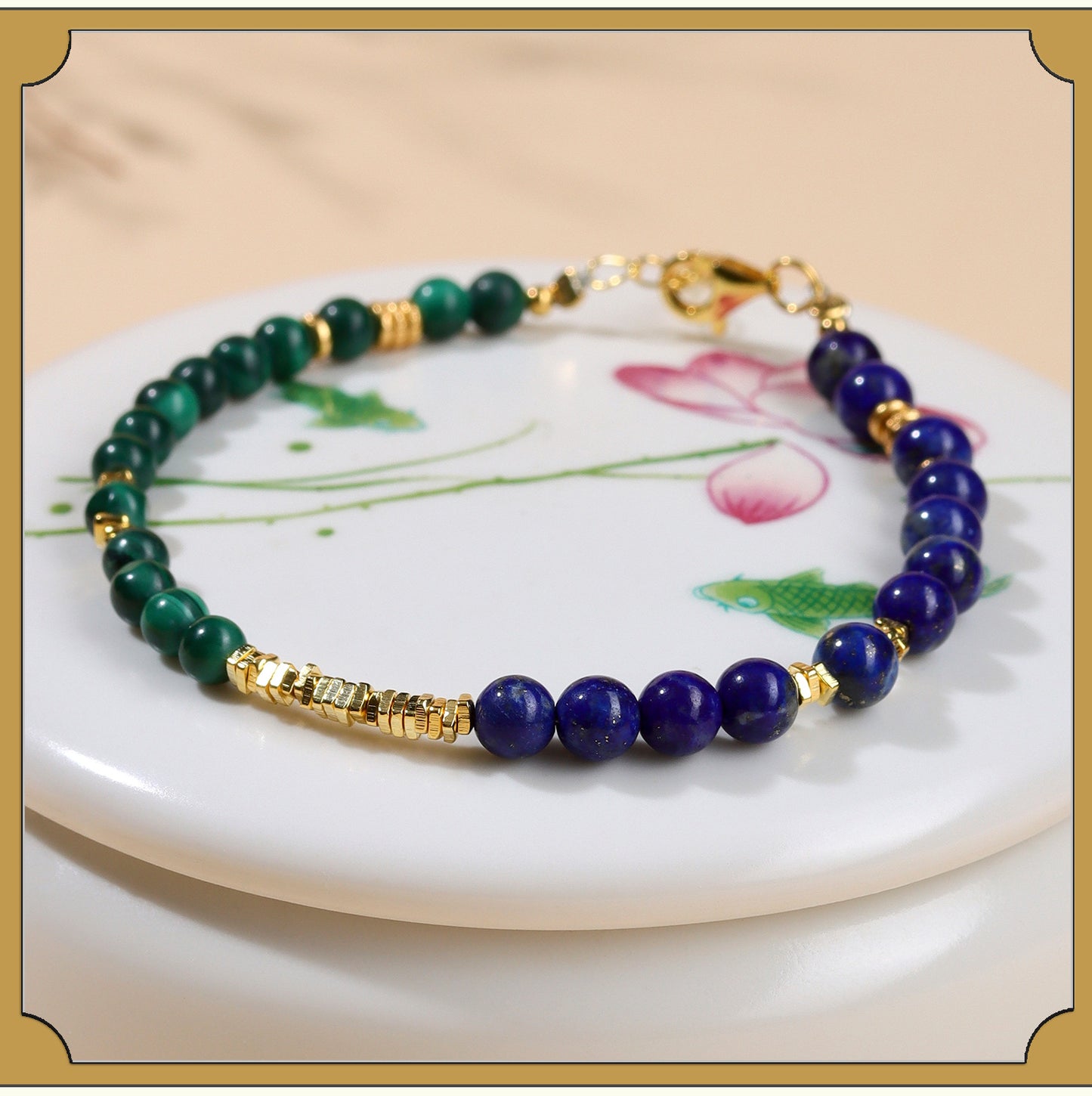 Five Elements Crystal Bracelet with S925 Silver - Balance Energy & Harmony for Women