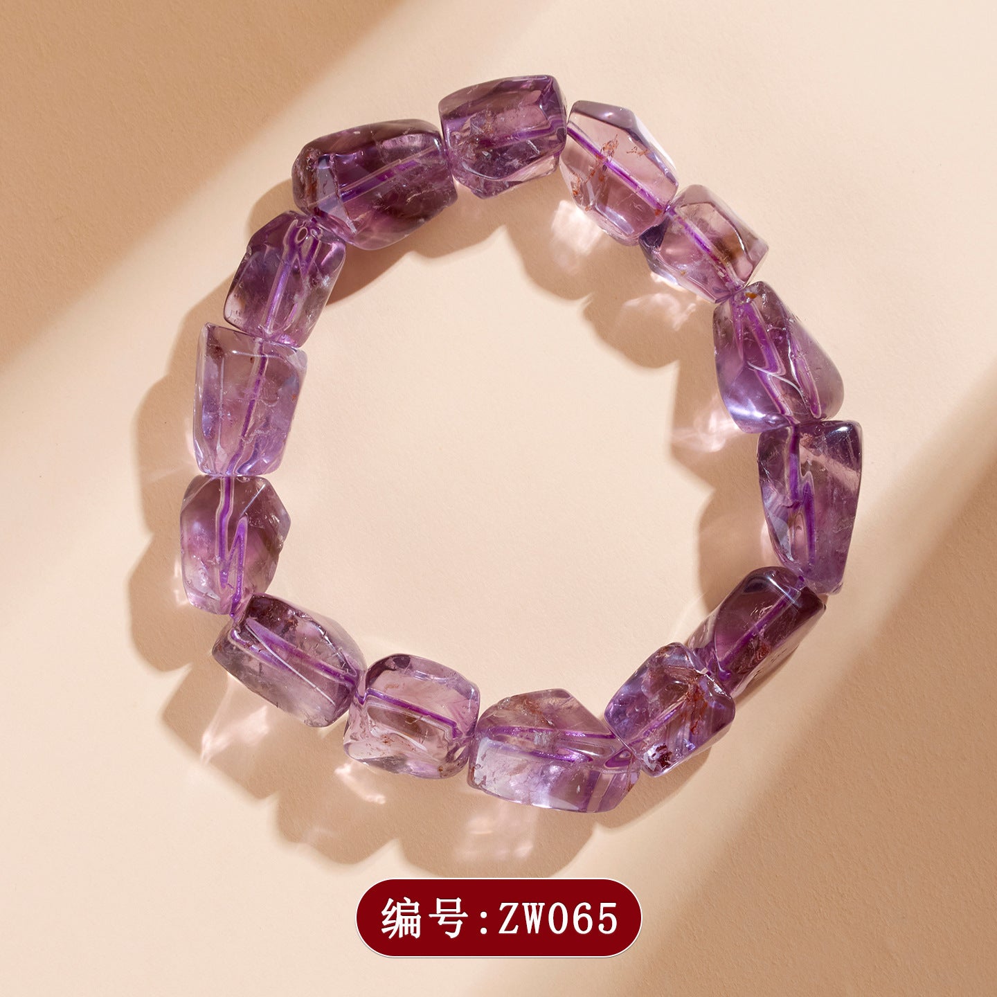 Natural Amethyst Crystal Bracelet | Love & Spiritual Energy Stone for Women