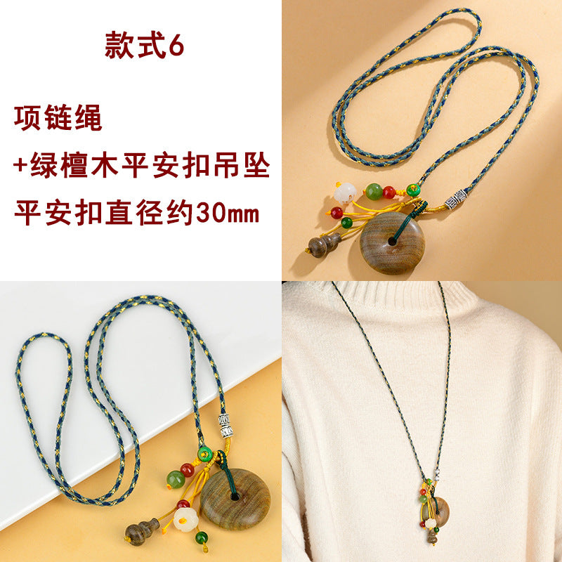 Agarwood Buddhist Prayer Bead Necklace - Zen Meditation Beads for Spiritual Harmony