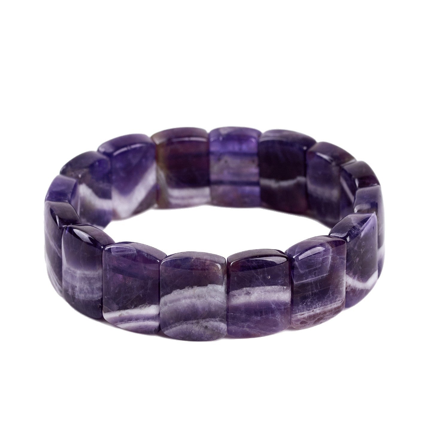 Dream Amethyst Crystal Bracelet for Love and Spiritual Harmony | Natural Stone Jewelry