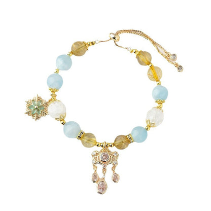 Libra Crystal Zodiac Bracelet | Balance Harmony & Positive Energy Talisman