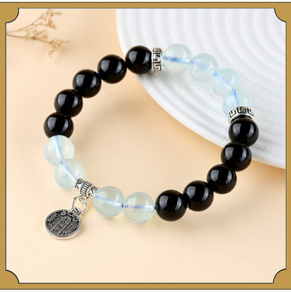 Five Elements Wealth God Crystal Bracelet | Balance Energy & Attract Prosperity