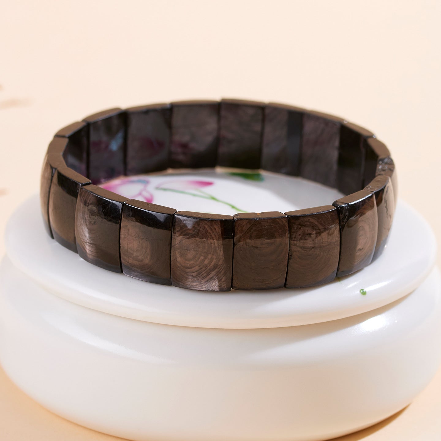 Natural Crystal Gold Fortune Stone Bracelet - Women's Wealth & Luck Charm