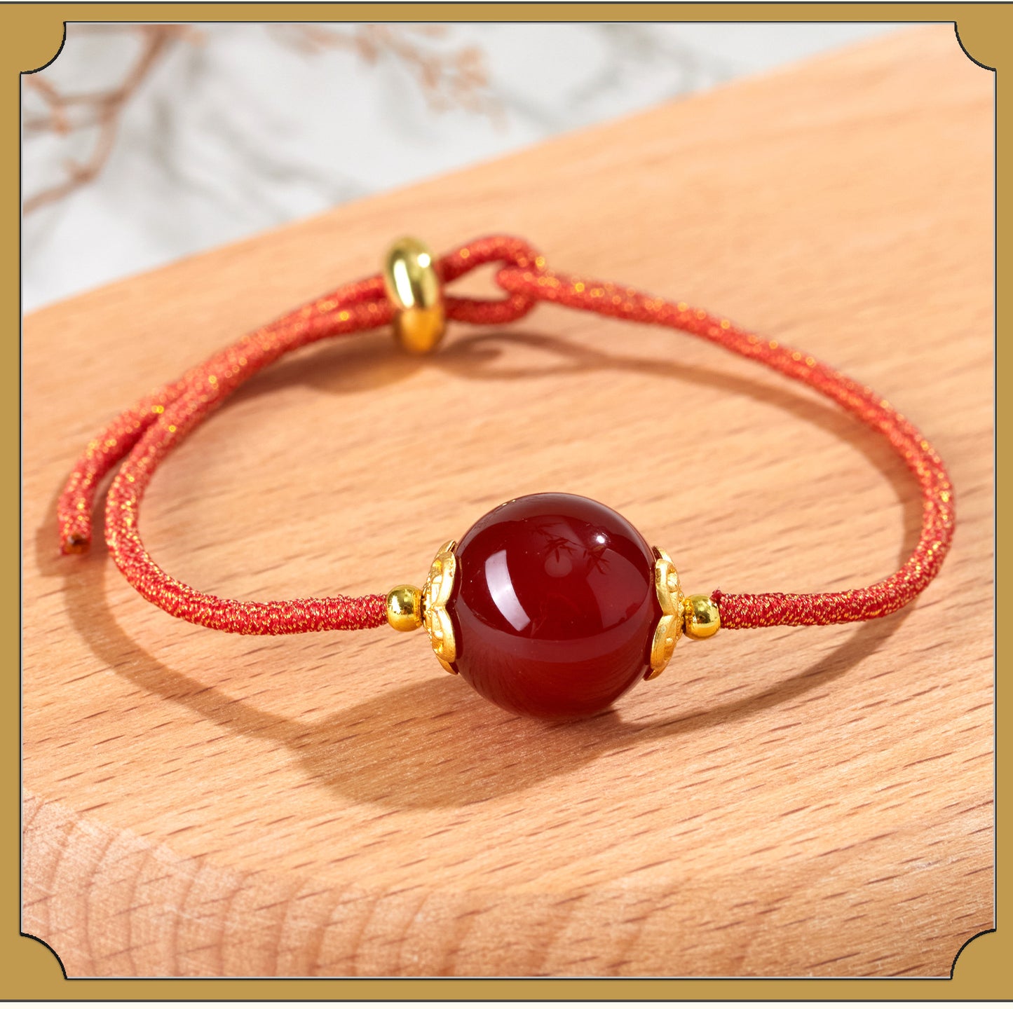 Natural Crystal Five Elements Balance Bracelet for Harmony and Luck