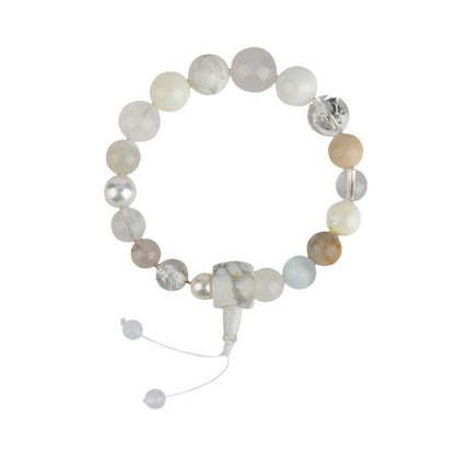 Eighteen Seeds Crystal Five Elements Harmony Bracelet for Couples - Balance and Fortune