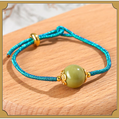 Natural Crystal Five Elements Balance Bracelet for Harmony and Luck