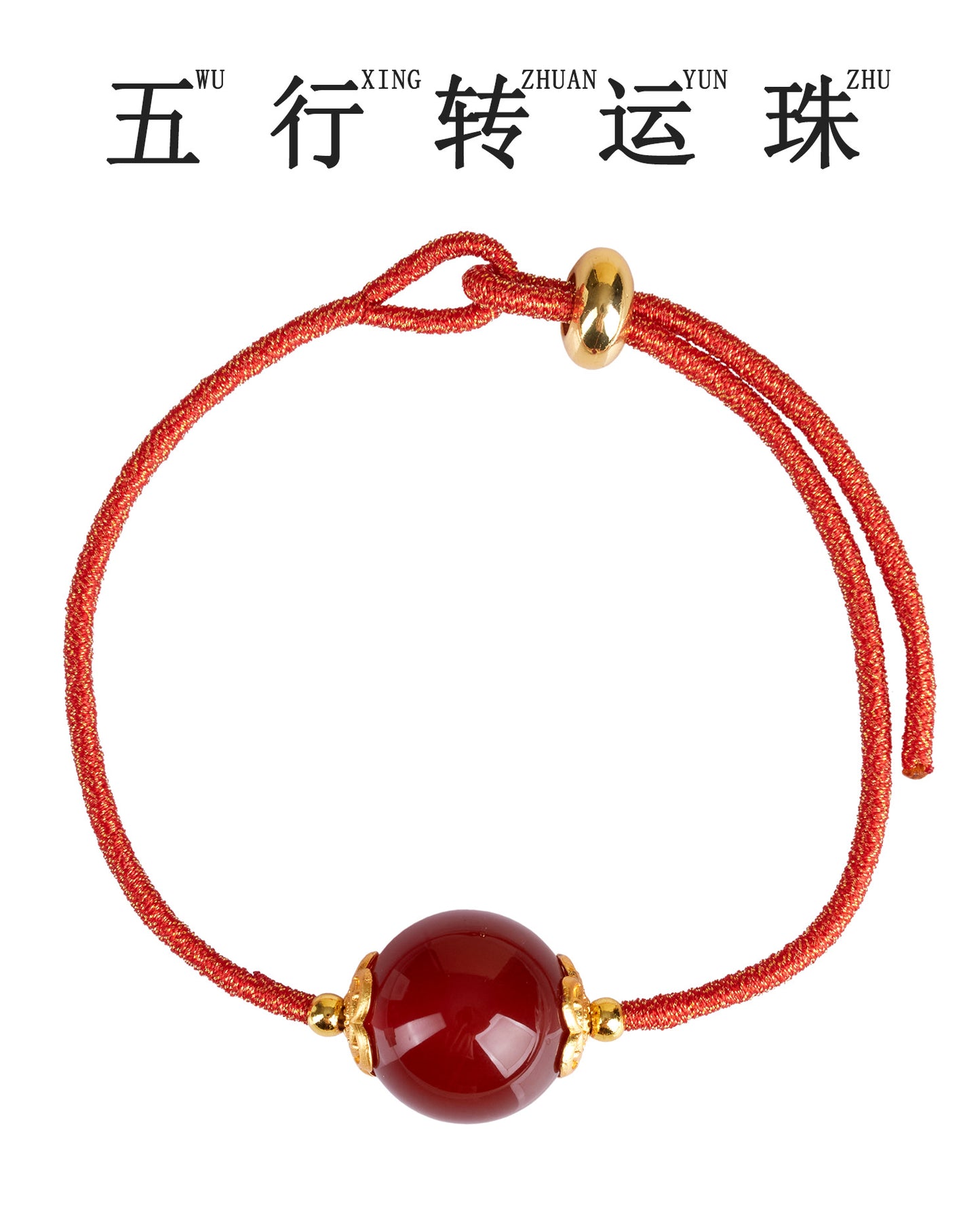 Natural Crystal Five Elements Balance Bracelet for Harmony and Luck