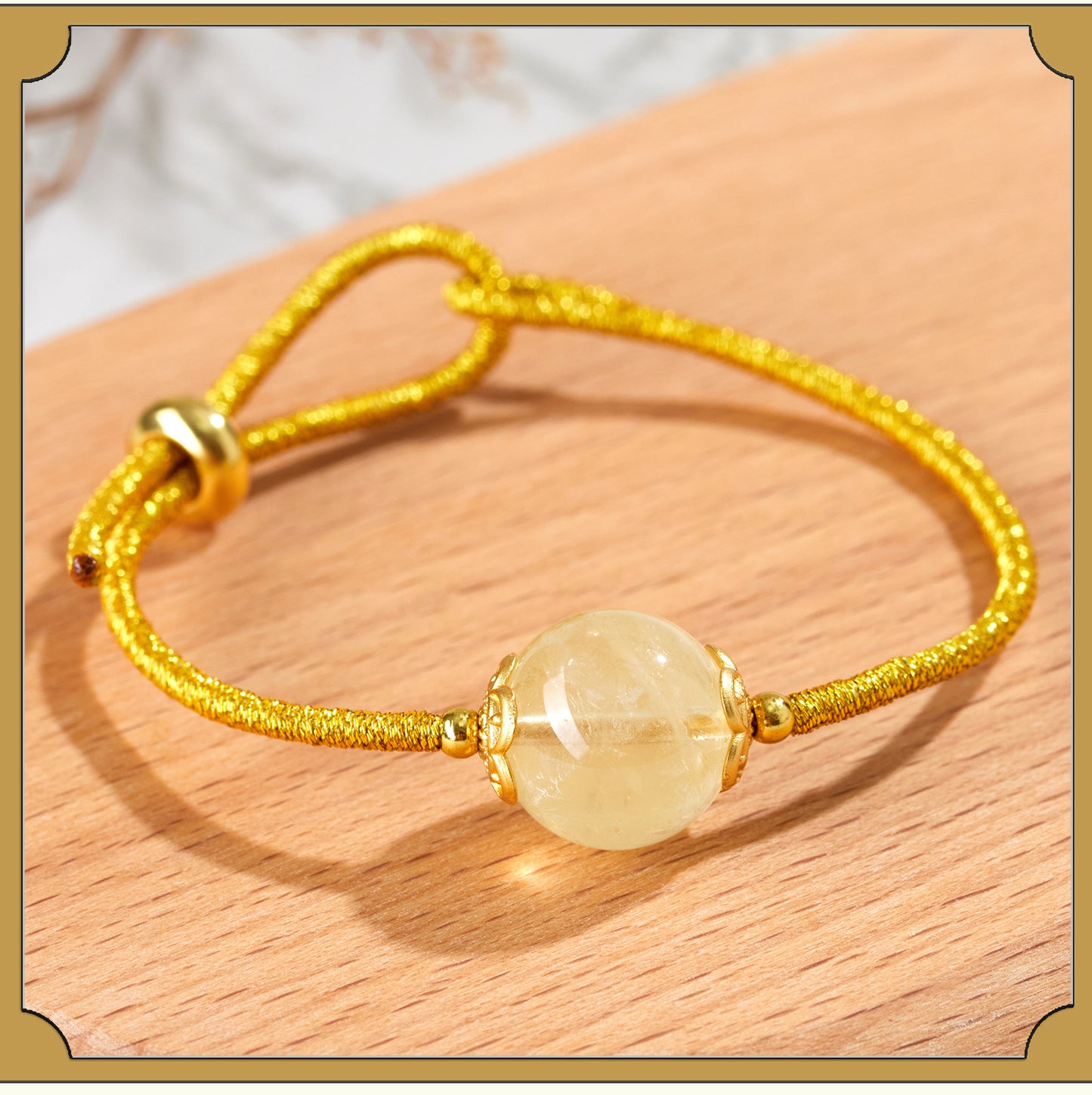 Natural Crystal Five Elements Balance Bracelet for Harmony and Luck