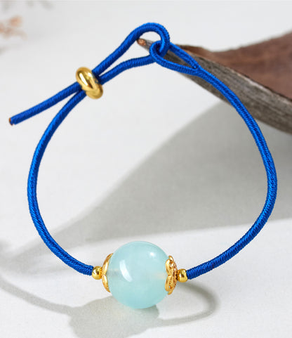 Natural Crystal Five Elements Balance Bracelet for Harmony and Luck