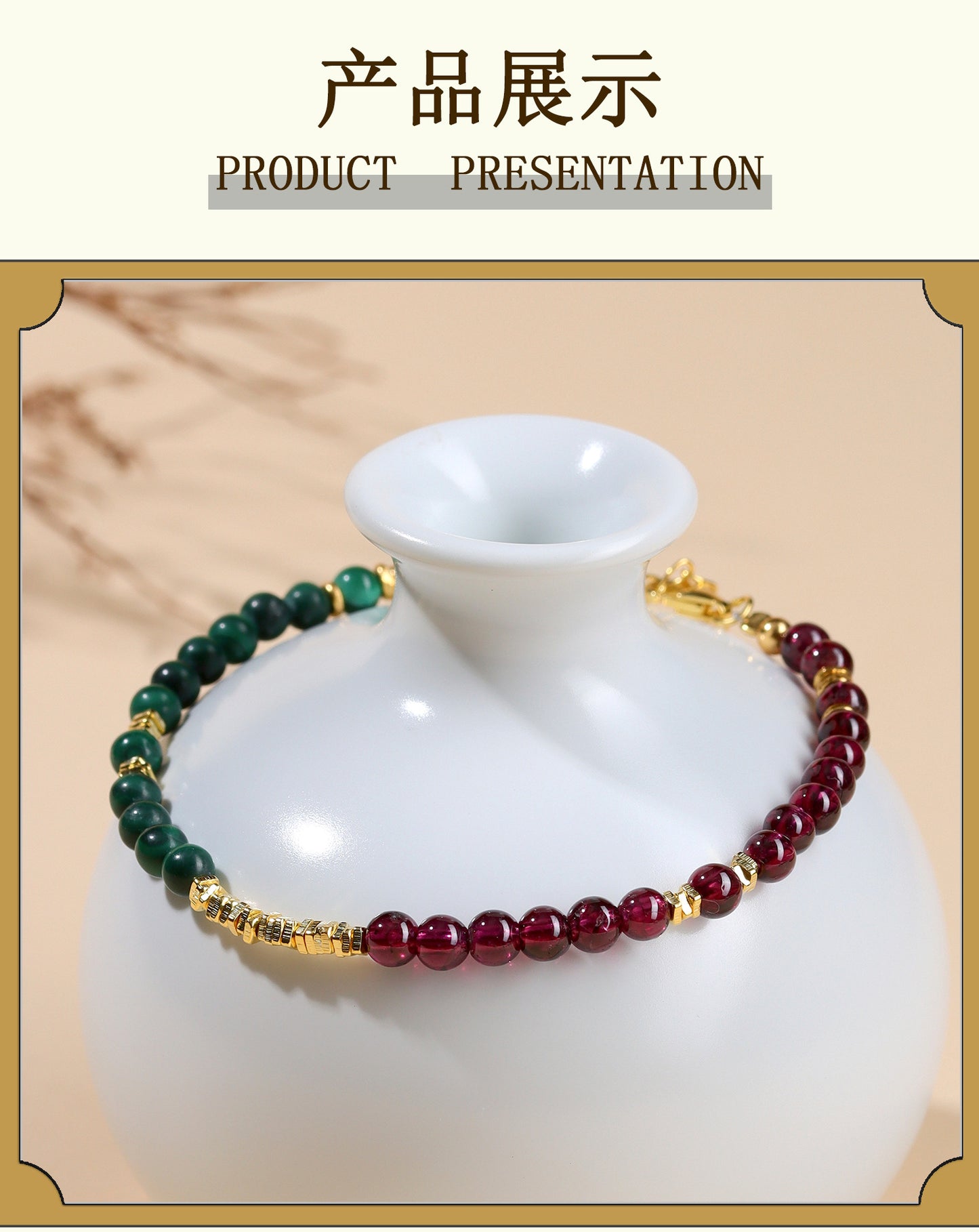 Five Elements Crystal Bracelet with S925 Silver - Balance Energy & Harmony for Women