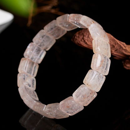 Natural Crystal Powder Handmade Bracelet - Women's Lucky Charm Fashion Energy