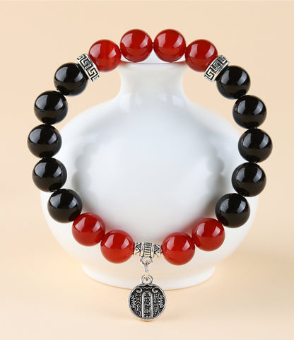 Five Elements Wealth God Crystal Bracelet | Balance Energy & Attract Prosperity