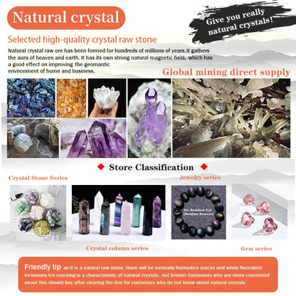 Rutilated Quartz Golden-Needle Round Bead Bracelet