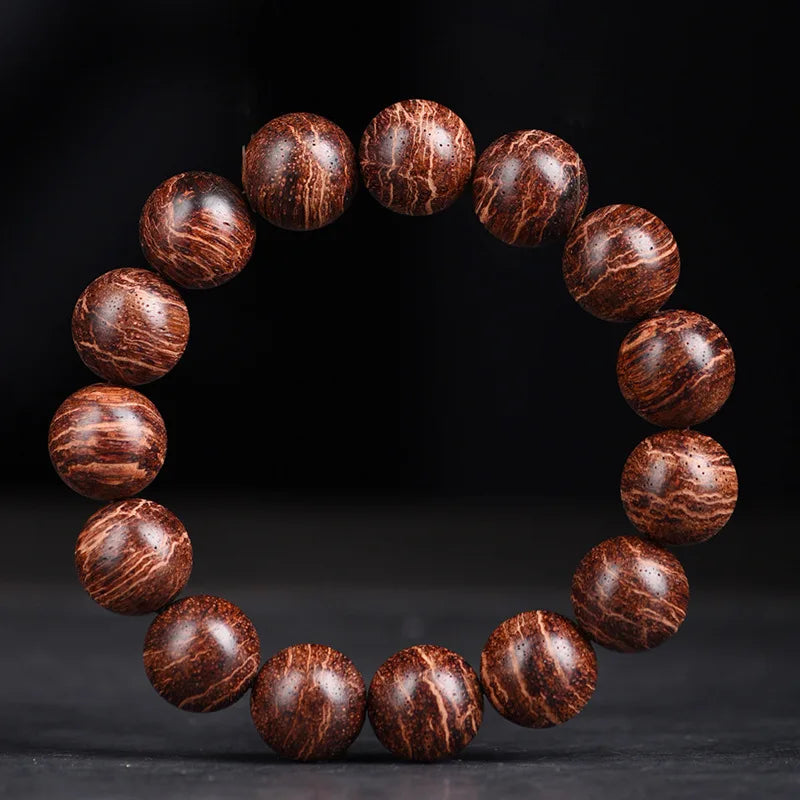 Fragrant Armor Wooden Buddha Prayer Beads Bracelet