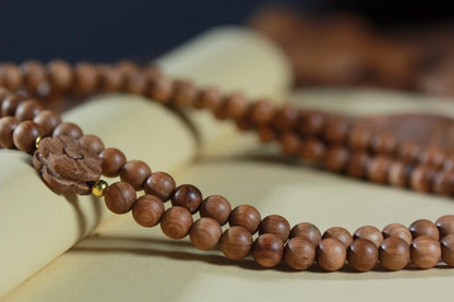 Old Sandalwood Prayer Beads Bracelet – Feng Shui Talisman
