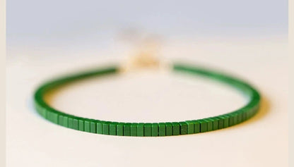 Lapis Lazuli Gem Choker — Small Stone Clavicle Necklace