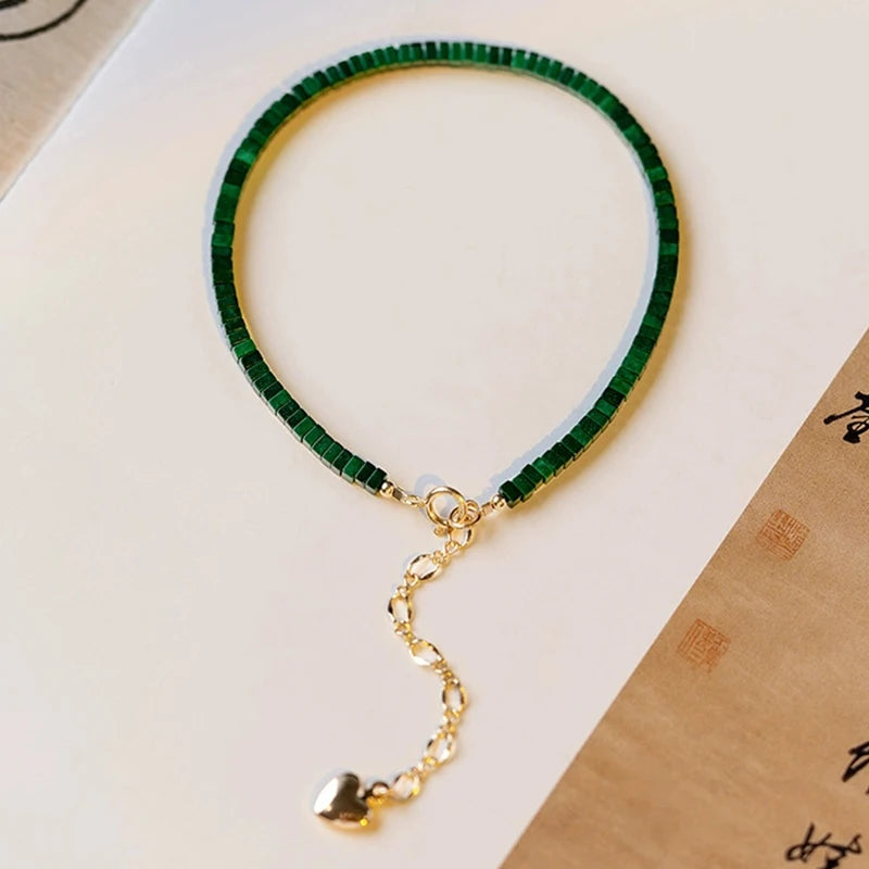 Lapis Lazuli Gem Choker — Small Stone Clavicle Necklace