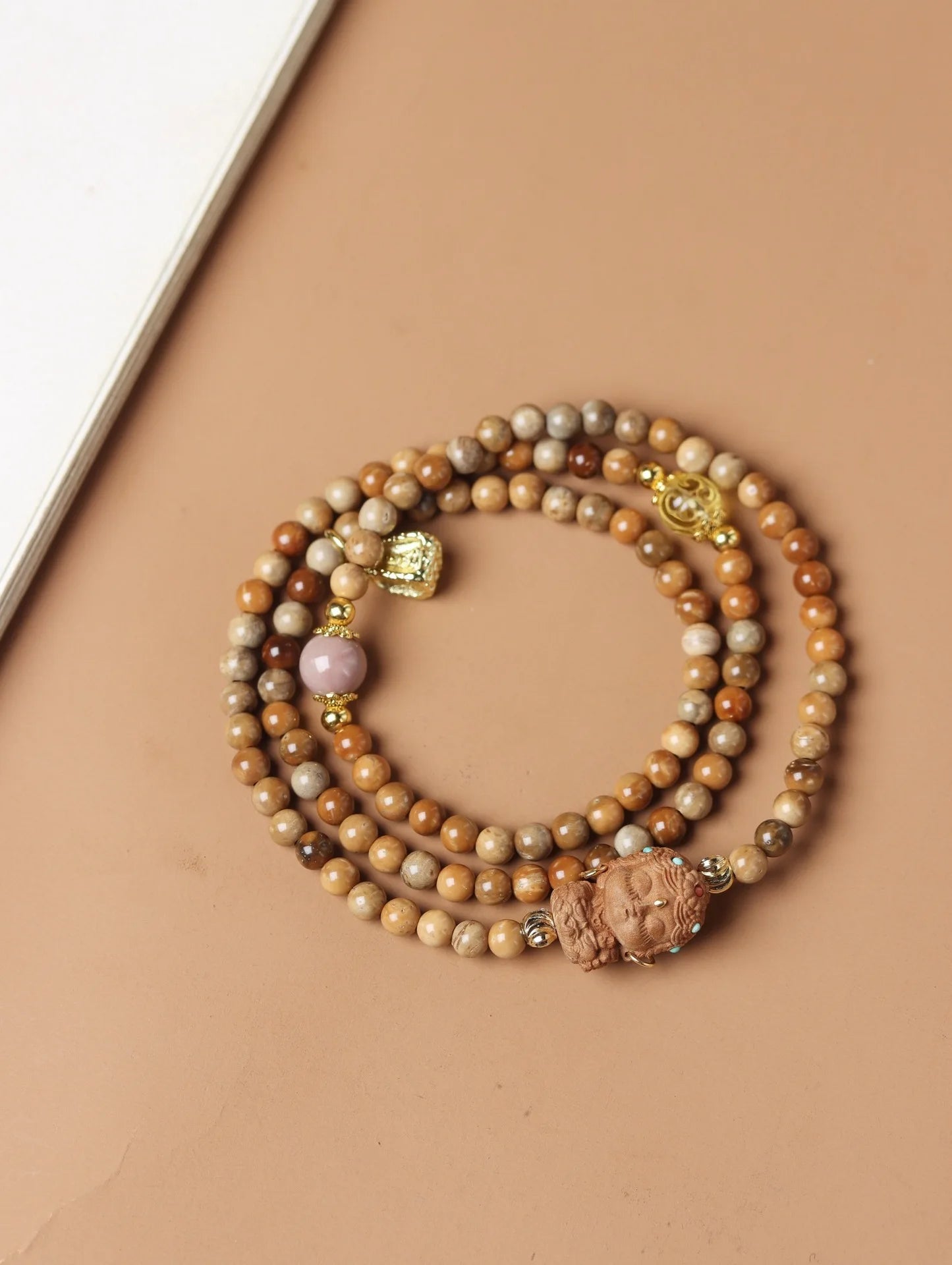 Natural Bodhi Multi-Circle Buddhist Bracelet for Men & Women