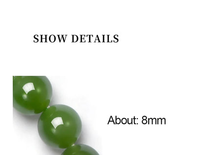 Hetian Jasper & Wax Amber Hand Chain｜Tibetan Silver Rope