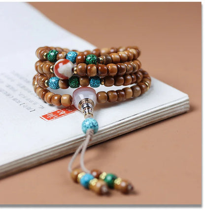 Natural Bodhi Multi-Circle Buddhist Bracelet for Men & Women