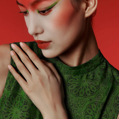 Amber & Yellow Turquoise Multi-Circle Buddha Bracelet