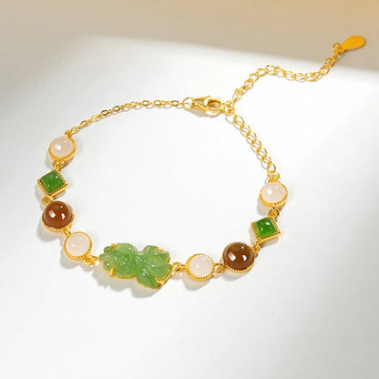 和田碧玉可调多款手链｜高端女士灵性手饰