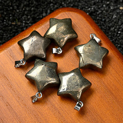 天然黄铁矿心形吊坠｜愚人金招财护主开运幸运挂件