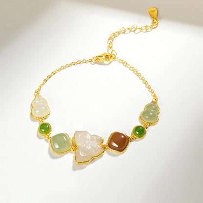 和田碧玉可调多款手链｜高端女士灵性手饰