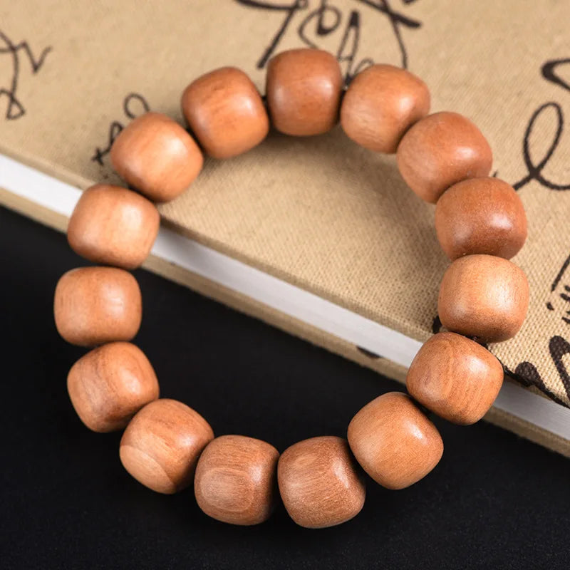 Old Mountain Lucky Sandalwood Prayer Beads Bracelet