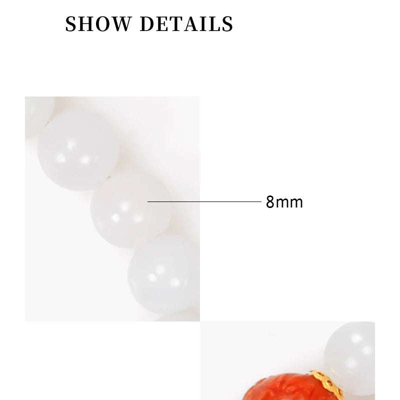 Hand-Carved Natural Jade Emerald Adjustable Bangle – Ethnic Tibetan Silver