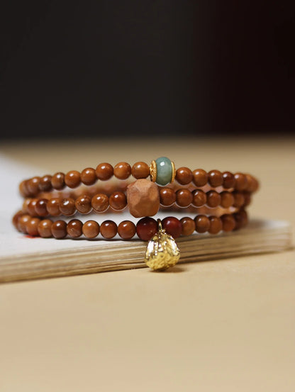 Natural Bodhi Multi-Circle Buddhist Bracelet for Men & Women