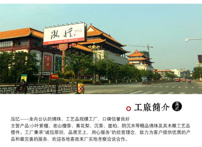 Ancient Bodhi Wood Bracelet — Single Circle DIY Lucky Beads