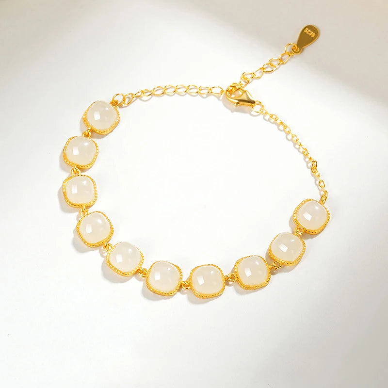 和田碧玉可调多款手链｜高端女士灵性手饰