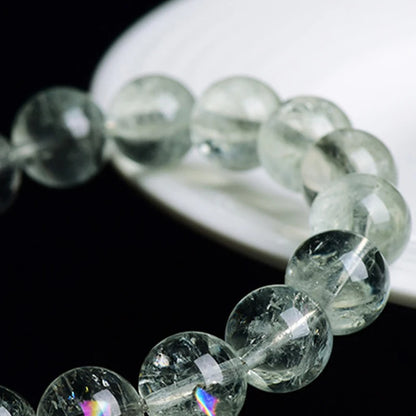 Rainbow Crystal Prosperity Bracelet | Big Crystal Wealth Beads