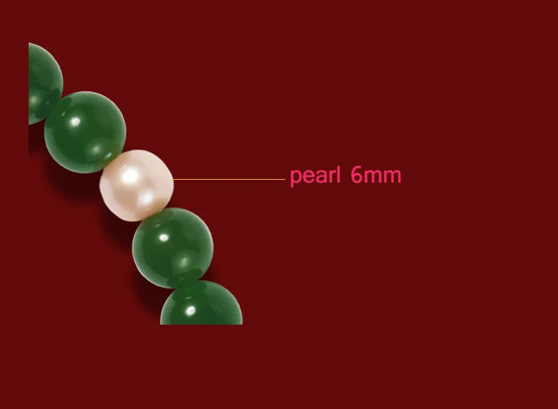 Hetian Jade Bead Bracelet | Tibetan Silver Minimalist